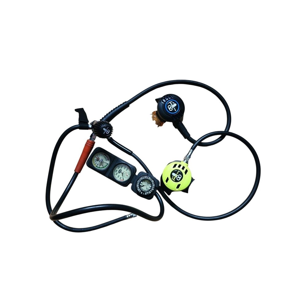 U.S. Divers SE3 And Octo SCUBA Regulator Set Davir Guages Untested